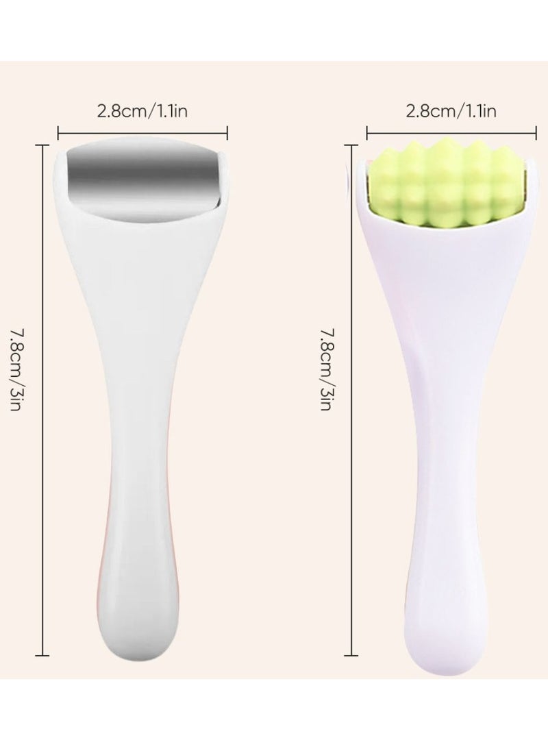 Prime by javaudan Silicone Mini Face Roller Derma Roller for Face and Body Ice Roller Portable Face Massager Stress Relief  - Image 5