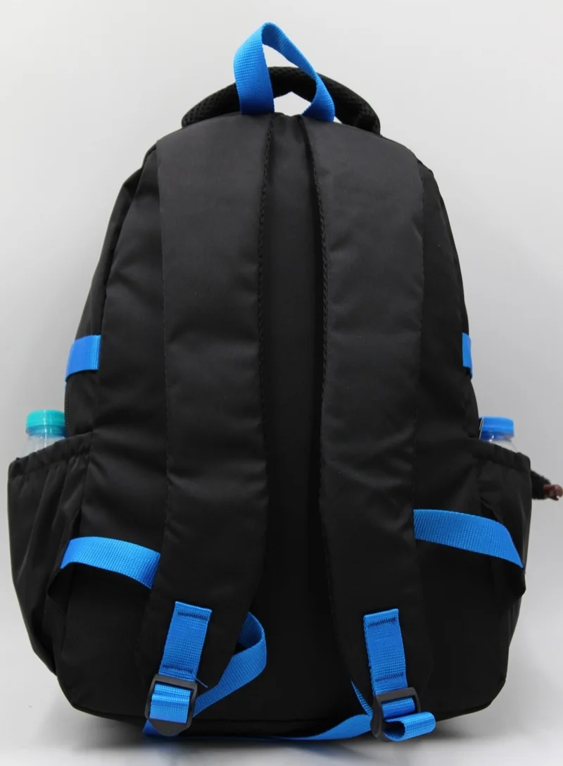 Mixx Store Special Water Repellent Fabric Unisex Black-Blue School Backpack 34500