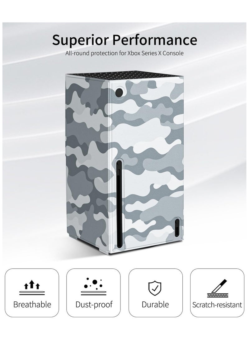 أوليون أغلفة ذكية مغناطيسية لجهاز Xbox Series X، غطاء حماية بتصميم Stafield لملحقات Xbox Series X مع جلد PU فاخر وبطانة داخلية ناعمة - إصدار Stafield - Image 4