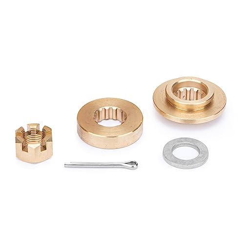 VIF Jason Marine Propeller Installation Hardware Kits fit Yamaha Outboard Propeller, Thrust Washer/Spacer/Washer/Nut/Cotter Pin Included (150-300hp) - Image 1