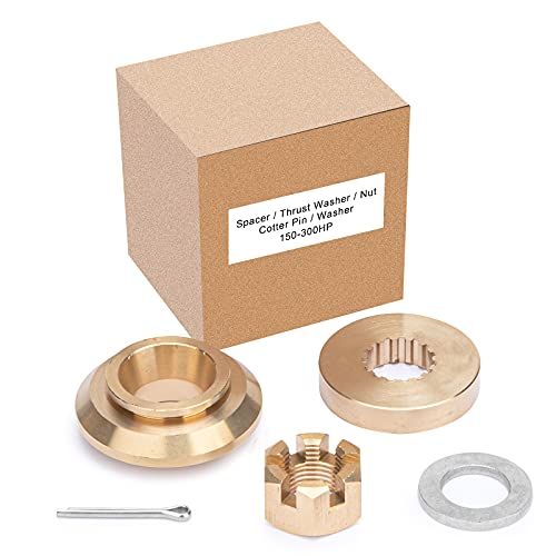 VIF Jason Marine Propeller Installation Hardware Kits fit Yamaha Outboard Propeller, Thrust Washer/Spacer/Washer/Nut/Cotter Pin Included (150-300hp) - Image 5