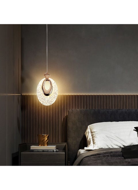Crystal Chandelier Drop Shape with Three Lights