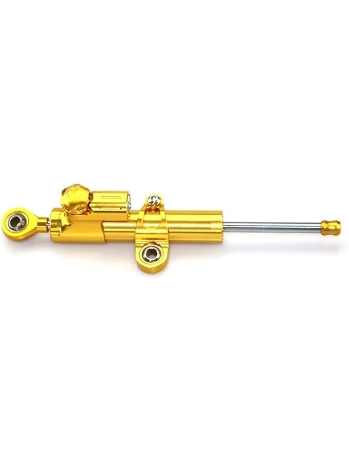 مجموعة تركيب مثبت توجيه دراجة نارية CNC بلون ذهبي - Image 1