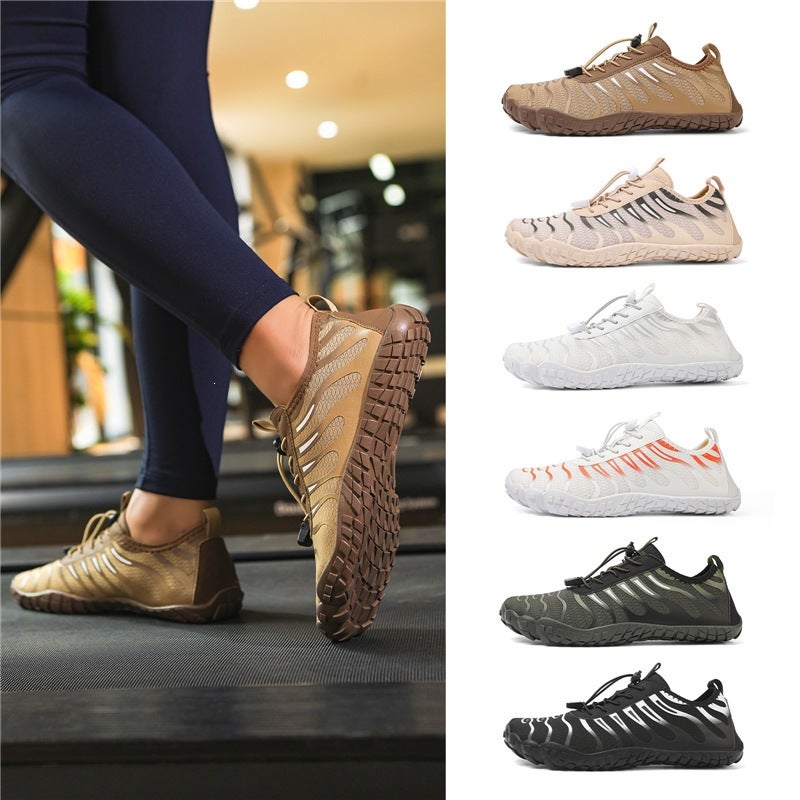2026 New Water Shoes for Couples, Outdoor Swimming and Water Shoes, Breathable Beach Shoes, Hiking and Mountaineering Five-Finger Shoes - Image 2