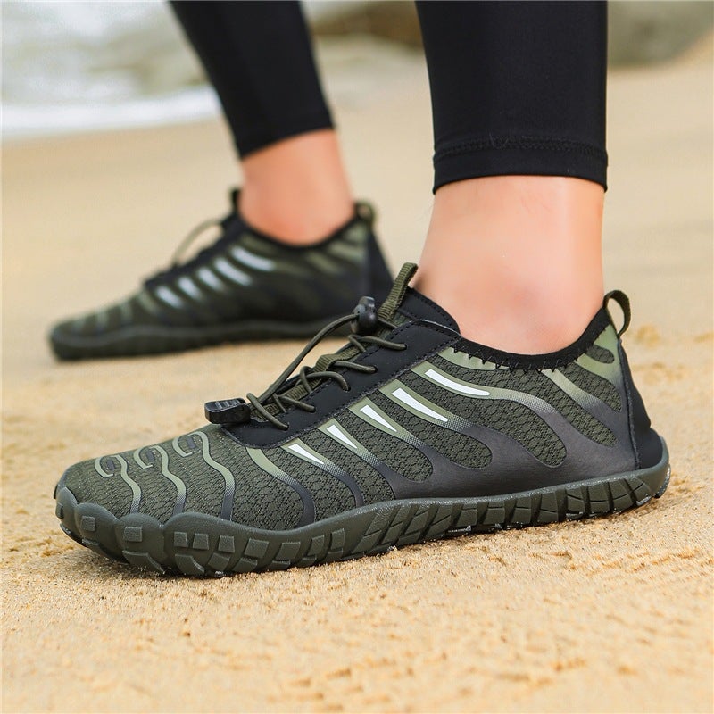 2026 New Water Shoes for Couples, Outdoor Swimming and Water Shoes, Breathable Beach Shoes, Hiking and Mountaineering Five-Finger Shoes - Image 5