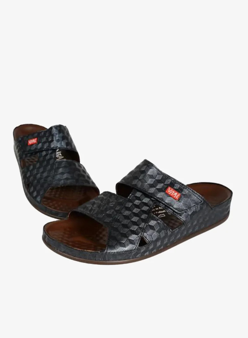 Vital Black 148-1115 Vital Mens Vital - Kubos Perla Sandals 0922B Black for Men | Best Price UAE