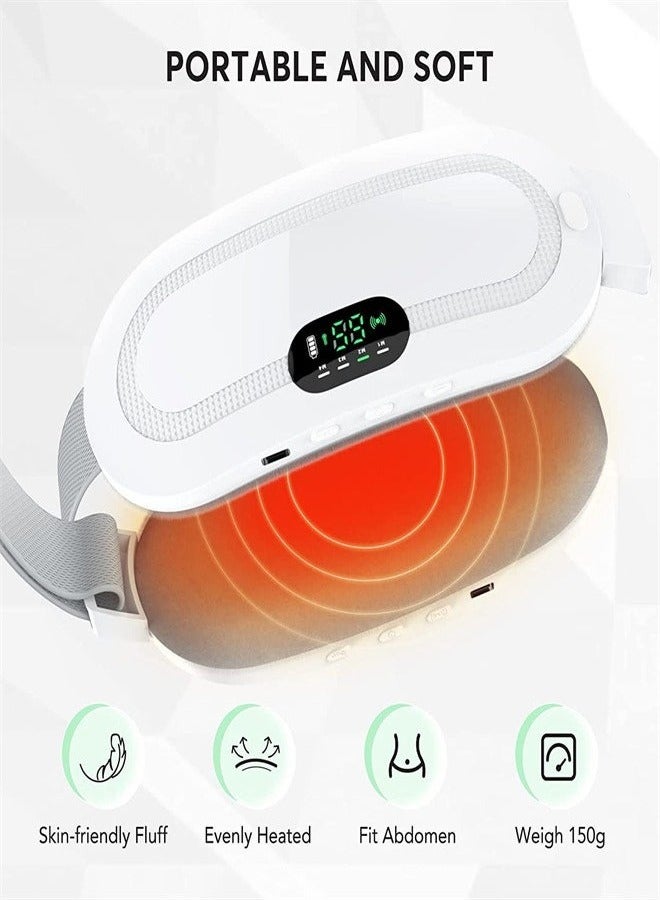 Lady Menstrual Heating Pad Warm Palace Belt Relieve Menstrual Pain Hot Compress Massager Uterus Cold Dysmenorrhea Relieving Belt  - Image 4