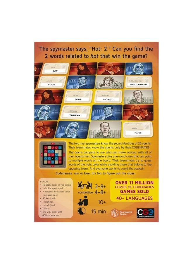 Space CODENAMES Party Card Game Board Games - Image 3