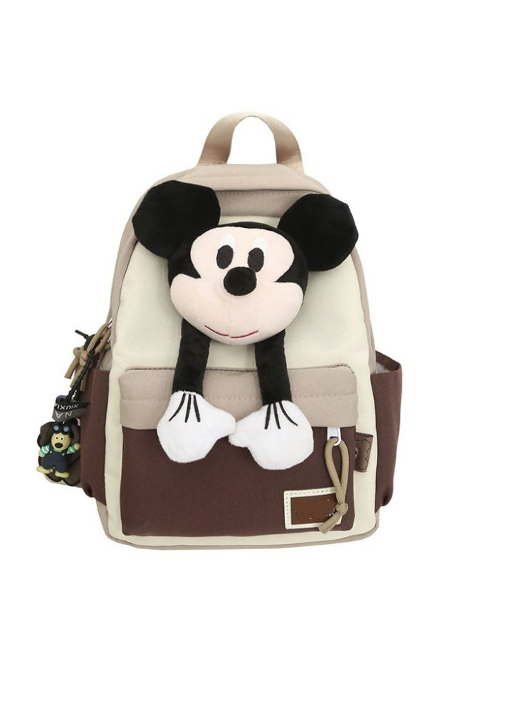 JCB CHIC حقيبة ظهر كبيرة السعة برسوم كرتونية لطيفة، حقيبة مدرسية بحزام قابل للتعديل، حقيبة مدرسية متينة، حقيبة سفر للطلاب - Image 3