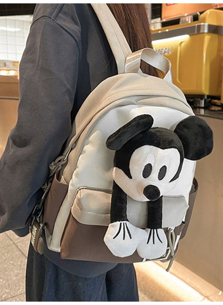 JCB CHIC حقيبة ظهر كبيرة السعة برسوم كرتونية لطيفة، حقيبة مدرسية بحزام قابل للتعديل، حقيبة مدرسية متينة، حقيبة سفر للطلاب - Image 2