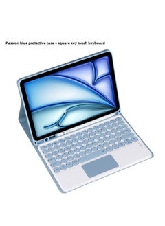 For Huawei Cloud C7 2nd Generation Square Key Bluetooth Keyboard 11.5 "Cloud C7 2nd Generation Tablet BBG7-W00-Color:[square Keyboard Touch] Obsessive Blue (excluding Stylus)