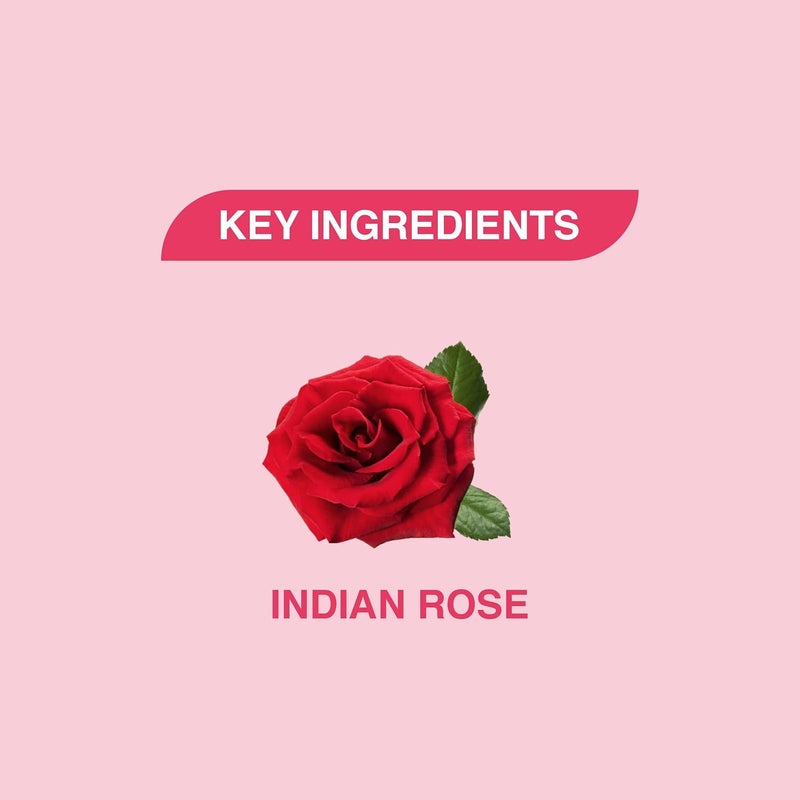 Khadi Veda Indian Rose Body Cleanser 300ml Bottle Helps in Skin Cleansing and HydrationDelicate Fragrance Suitable for Unisex - Image 4