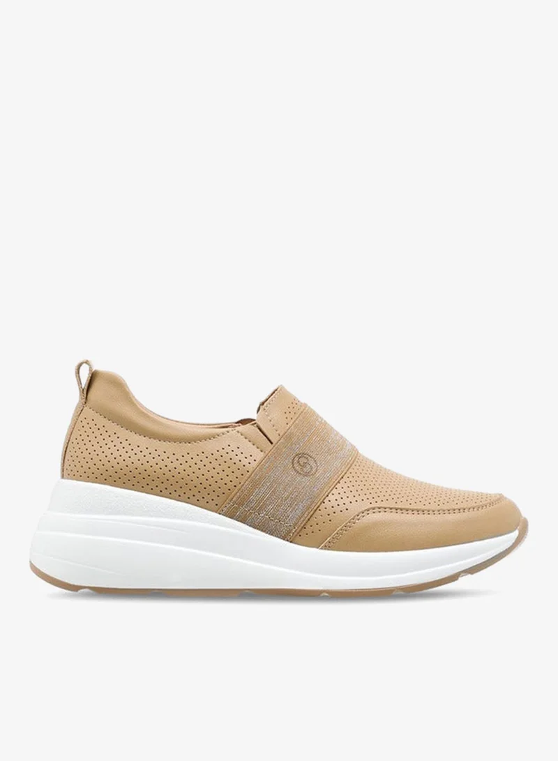 Celeste Women's Textured Slip-On Sneakers