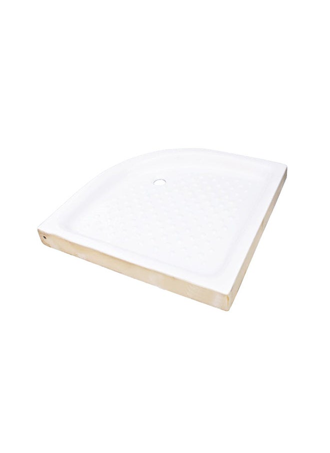 milano Ceramic Shower Tray Round L 80 x W 80 cm  - Image 1