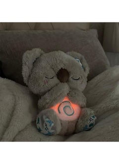Generic Sleeping Koala Comfort Plush Toy, Plush Infant Musical Soother, Breathing Koala Sleep Buddy, Soothing Koala Bear  - Image 2