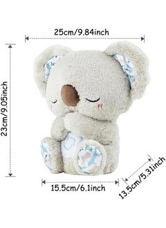 Generic Sleeping Koala Comfort Plush Toy, Plush Infant Musical Soother, Breathing Koala Sleep Buddy, Soothing Koala Bear  - Image 5