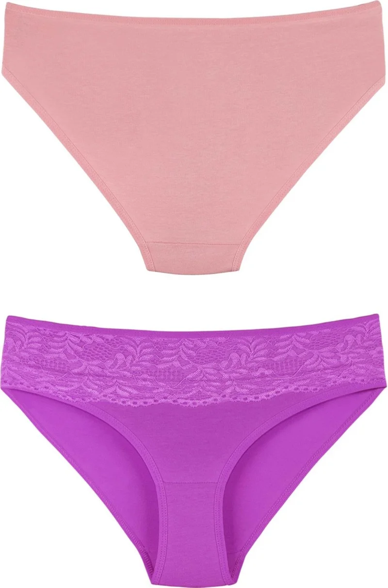 سينسو Women's Large Size Lace Panties Pack of 5 - KTS2008 - Mdl2