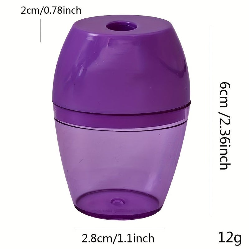 BUDBLOOM Jadeite Green Mini Manual Pencil Sharpener Single Hole Portable Student Pencil Shaver - Image 3