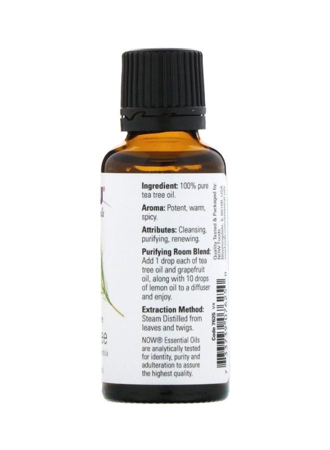 Now Foods 100% Pure Tea Tree Essential Oil Clear 30ml - Image 2