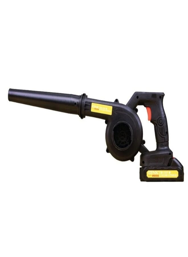 Denx DX2532 electric blower with a power of 550 watts for cleaning gardens and vacuuming dirt easily - Image 2