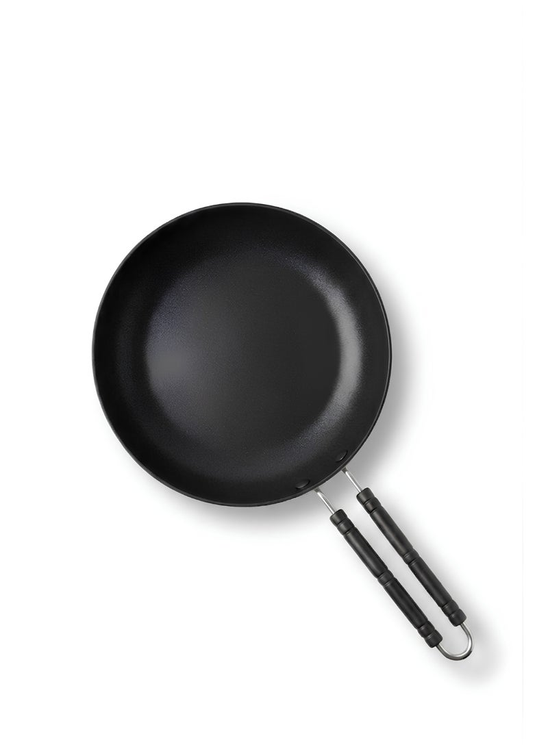 Aluminum Non-Stick Frying Pan - Double Handle with Hanging Loop - Available in 19cm & 21cm - Image 2