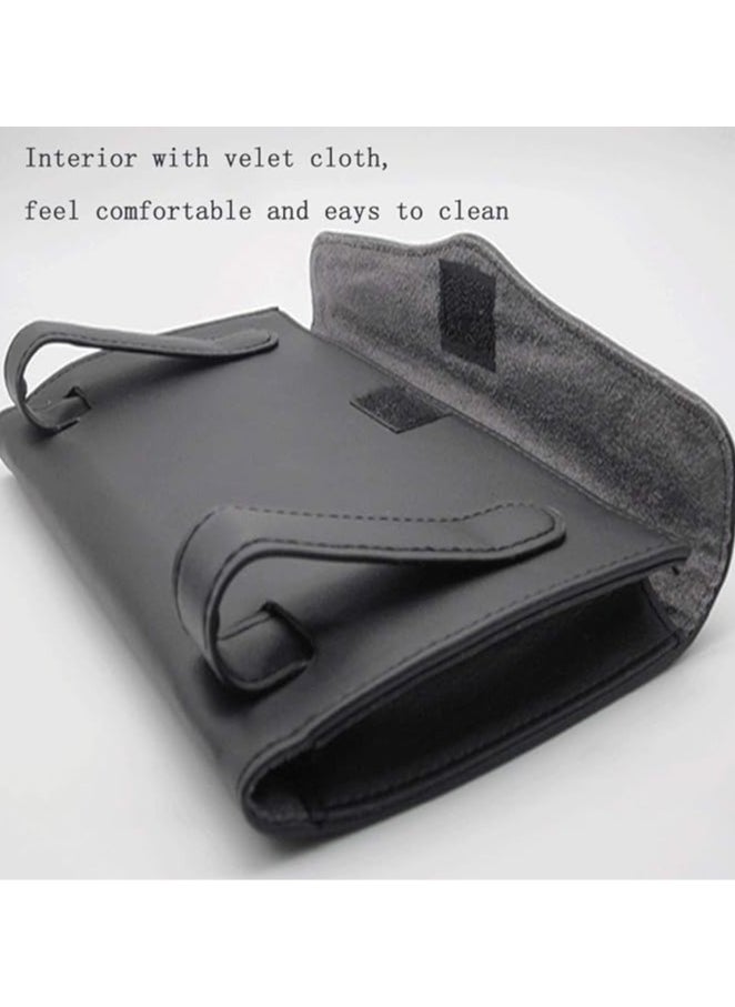 Beauenty Leather Premium Napkin  Tissue Holder, For Backseat And Car Visor, Black  - Image 5