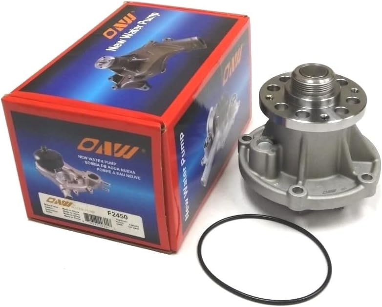 OAW F2450 Engine Water Pump for 2004-2010 Ford 6.0L Powerstroke Diesel - Image 1