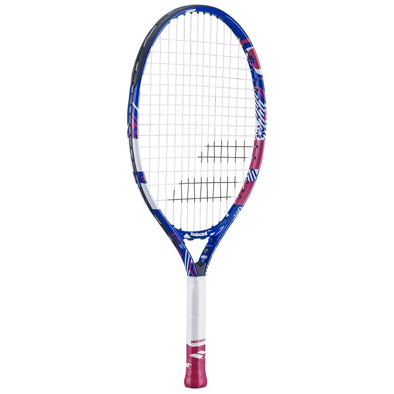 Babolat B-FLY 21 Blue and Pink Tennis Racket With Cover