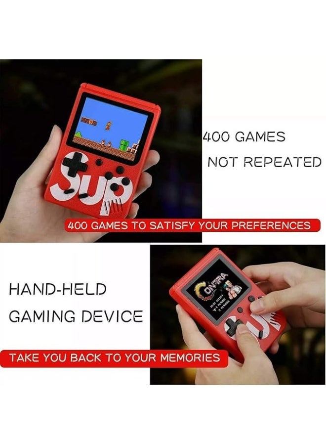 Spaceshoop Portable and Hand-Held, 400-in-1, 8-Bit Video Sup Games for Boys & Girls and Unisex Adults  - Image 4