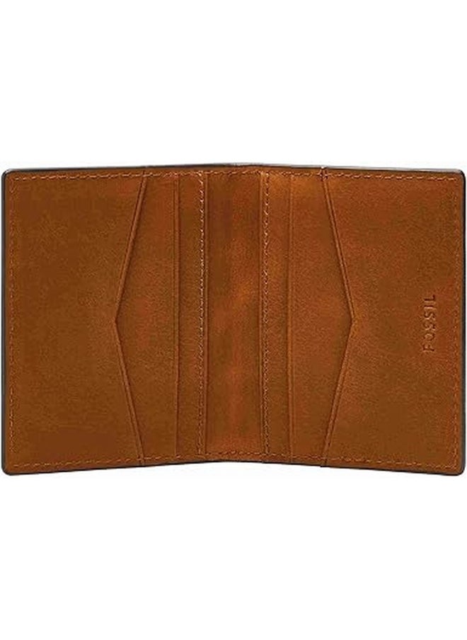 FOSSIL - Fossil Men's Joshua Vegan Cactus Slim Minimalist Bifold Front Pocket Wallet for Men - Image 1