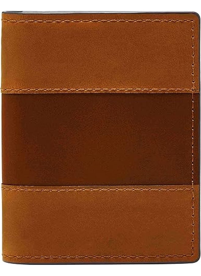 FOSSIL - Fossil Men's Joshua Vegan Cactus Slim Minimalist Bifold Front Pocket Wallet for Men - Image 1