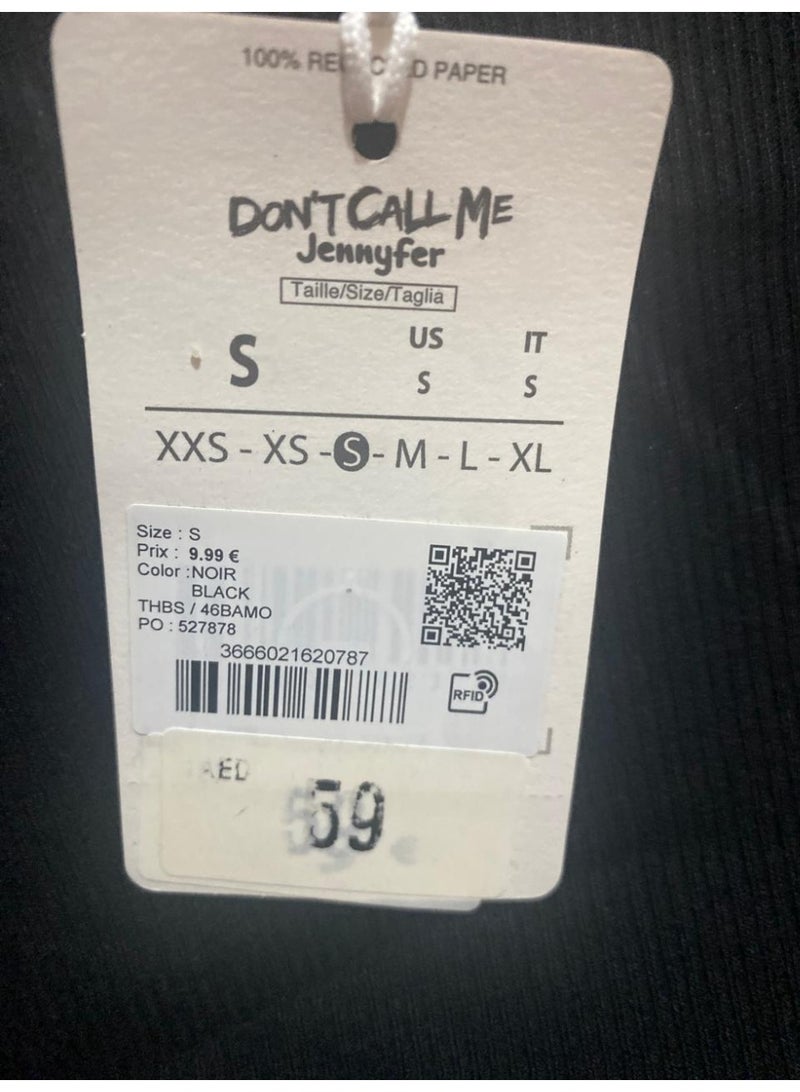 Don't Call Me Jennyfer Women's Ribbed Mock-Neck Long Sleeve Top - Image 4