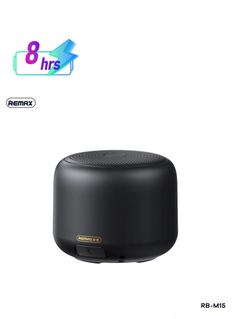 REMAX Outdoor Mini Bluetooth Wireless Original Speaker Black  - Image 1