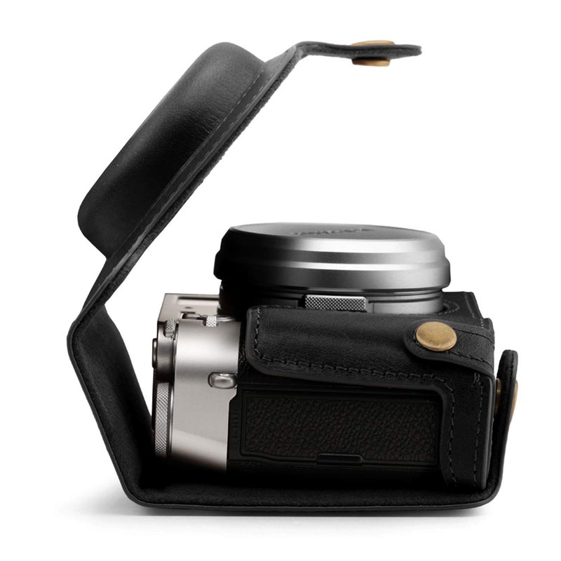 MegaGear MG1892 Ever Ready Genuine Leather Camera Case Compatible with Fujifilm X100V - Black - Image 3