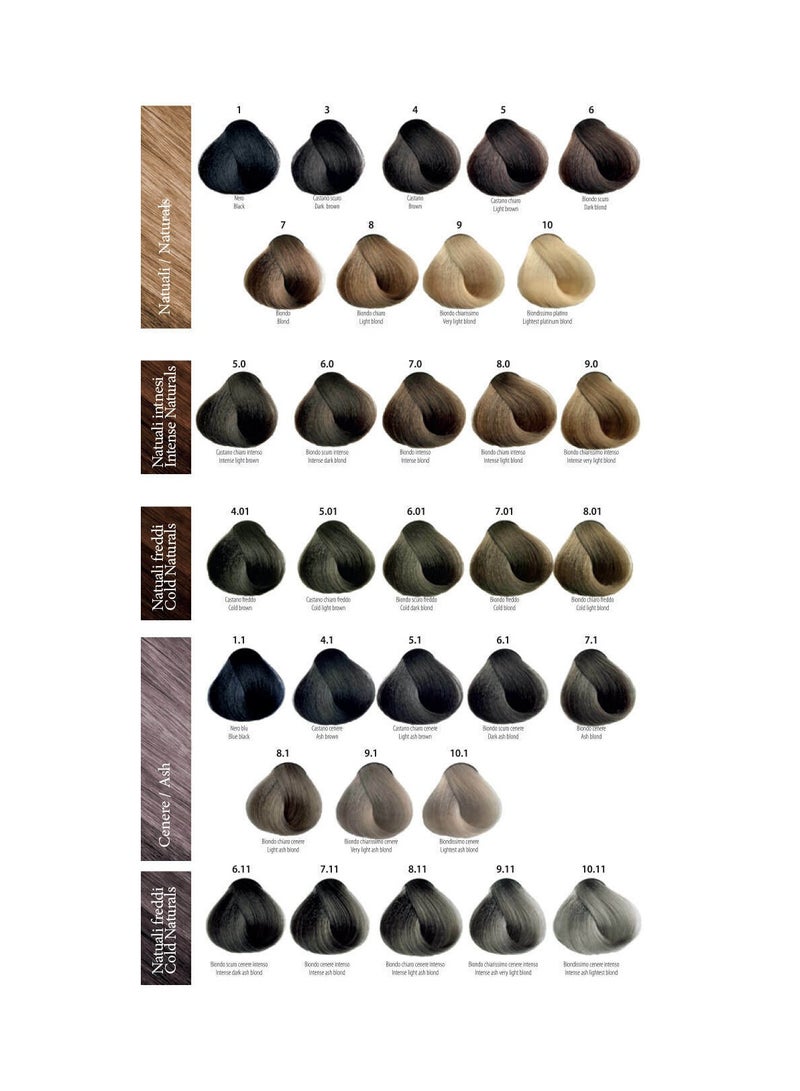 MAXIMA PROFESSIONAL Professional hair dye cream with keratin and ceramides 7.44 intense copper blonde color 100 ml - Image 4