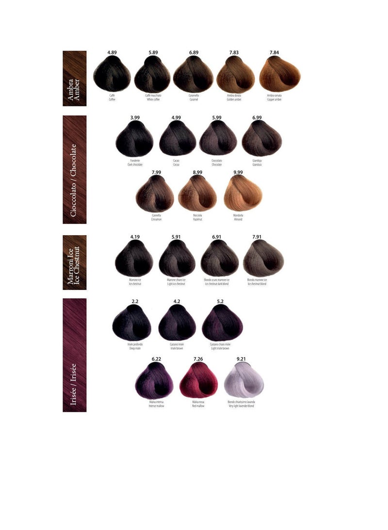 MAXIMA PROFESSIONAL Professional hair dye cream with keratin and ceramides 7.44 intense copper blonde color 100 ml - Image 5