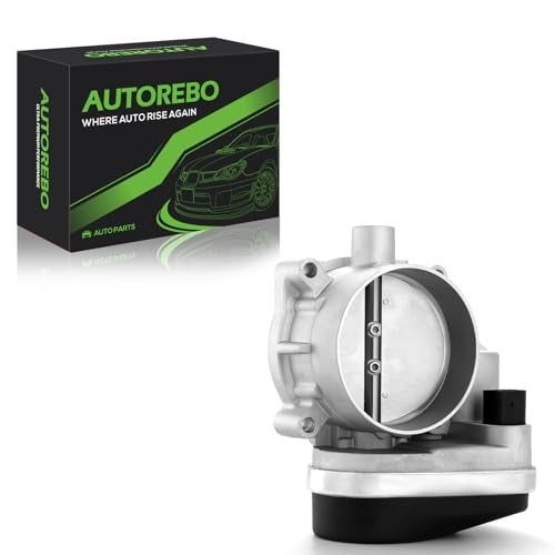 AUTOREBO Electronic Throttle Body Assembly Fit for 5.7L/6.1L/6.4L Chrysler 300, Dodge Challenger Charger Durango Magnum, Jeep Grand Cherokee Commander # 4591847AC TB1041 68060354AA A2C59513363 67-7001 S20041 - Image 1