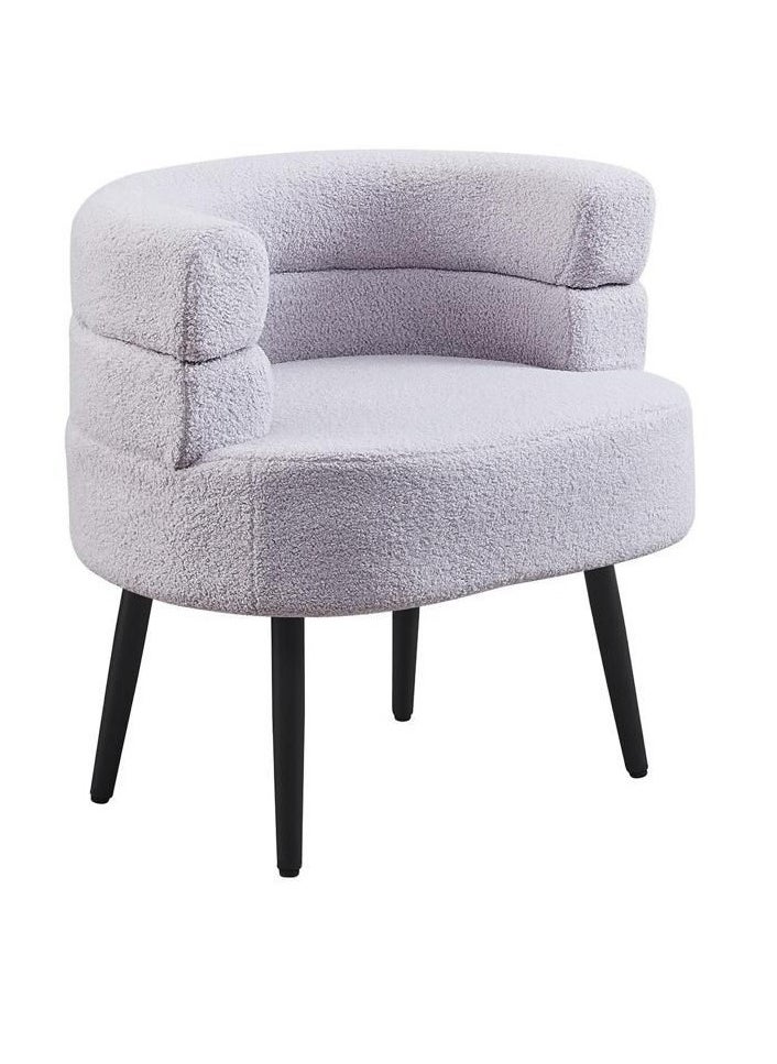 CAMA Gray bouclé single chair from Cama  - Image 5