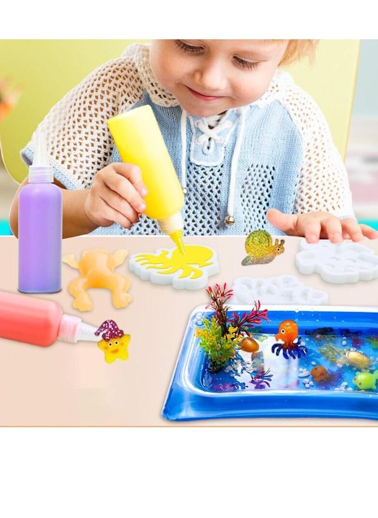 Activities Kids Collection Magic Water Games New Magic Water Triple To Keep Away Water Gel Plastic Glass With Water Educational Toy Templates For Kids Marine Life Games Made By Yourself  - Image 1