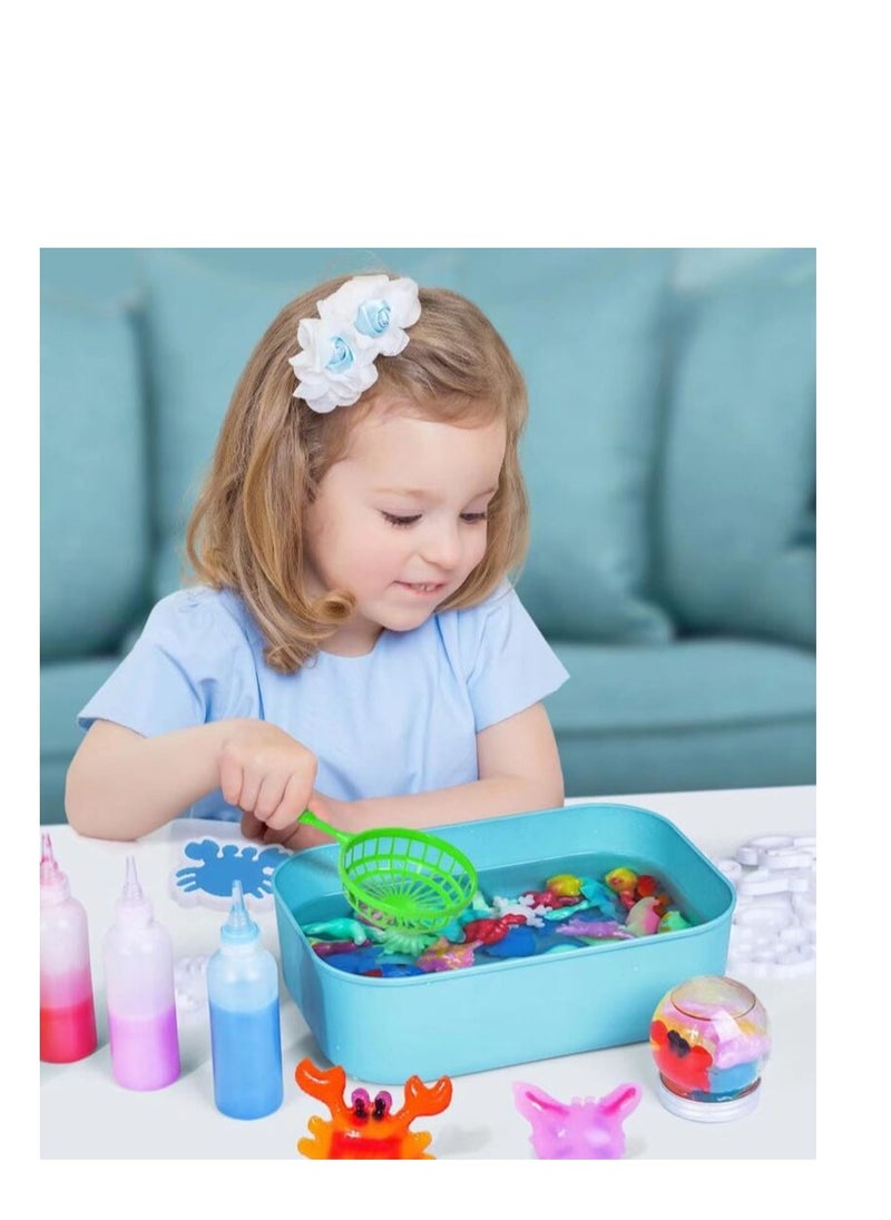 Activities Kids Collection Magic Water Games New Magic Water Triple To Keep Away Water Gel Plastic Glass With Water Educational Toy Templates For Kids Marine Life Games Made By Yourself  - Image 2
