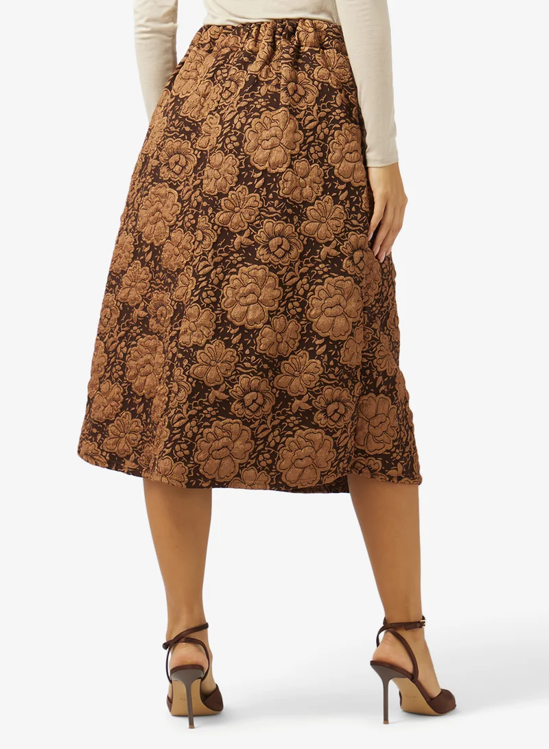 Khizana  Textured Skirt for Women | Best Price UAE