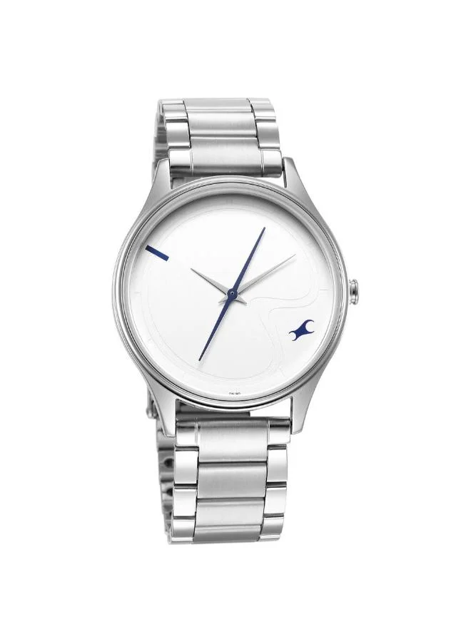 fastrack Men's Stainless Steel Analog Watch 3290SM01 - 40 mm