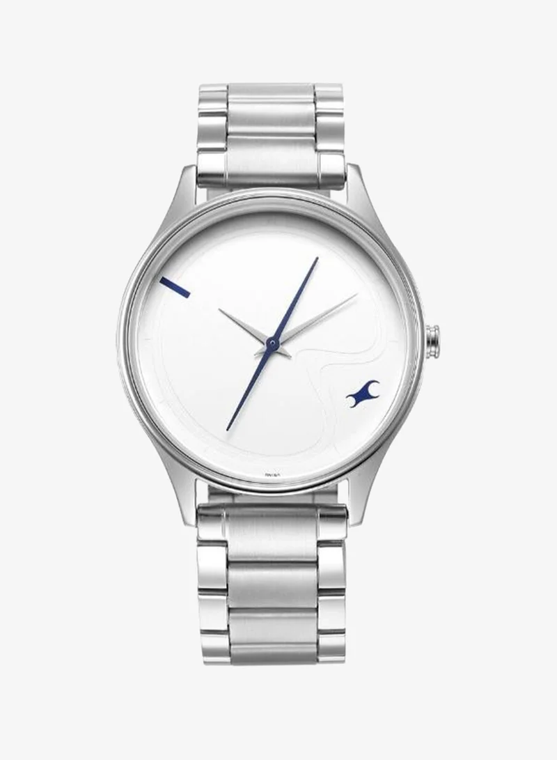 fastrack Men's Stainless Steel Analog Watch 3290SM01 - 40 mm