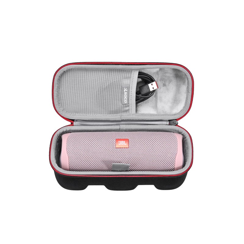 RLSOCO Case for Audio SpeakersHard Case for JBL Flip 5Flip 7Flip 6Flip 4Flip Essential 2Flip Essential Waterproof Portable Bluetooth Speaker JBL Tuner 32 Portable DAB DAB FM Radio Black - Image 2
