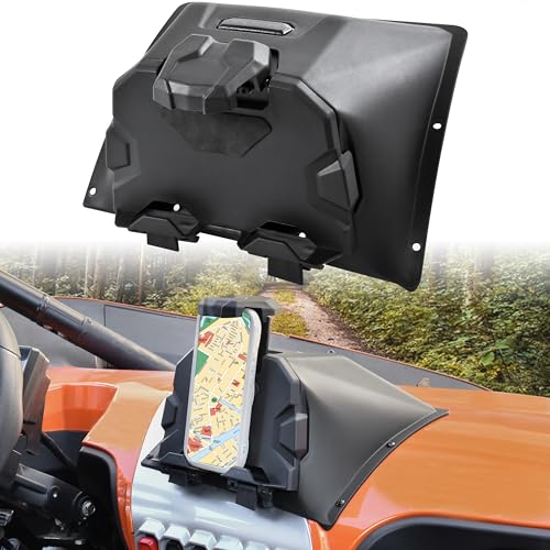 UTVSXPERT UTVXPERT Adjustable Electronic Device Tablet Phone Holder GPS Navigator Bracket Phone Mount with Storage Box for CFMOTO ZForce 950 Sport/HO/EX 2020-2024 Accessories - Image 1