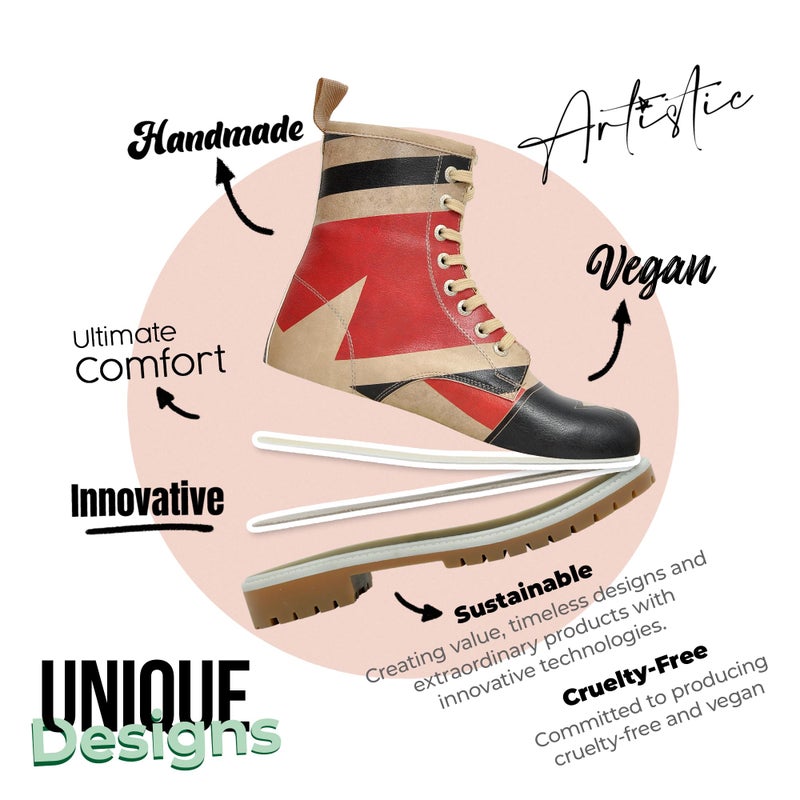 DOGO Long Boots for Women â€“ Vegan Leather and Unique Design Womens Winter Boots, Comfortable and Stylish Womens Boots, Hola Design - Image 4