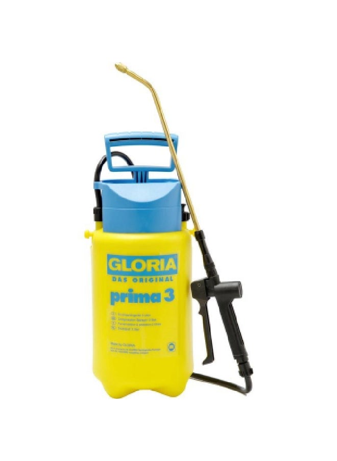 Gloria Prima 3 Pressure Sprayer with Adjustable Nozzle Blue and Yellow 3 L 000078.0000  - Image 1