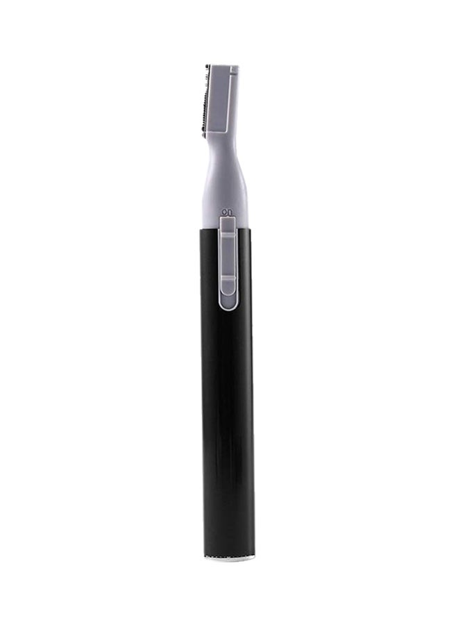 NIBEMINENT Portable Electric Eyebrow Trimmer Black - Image 1