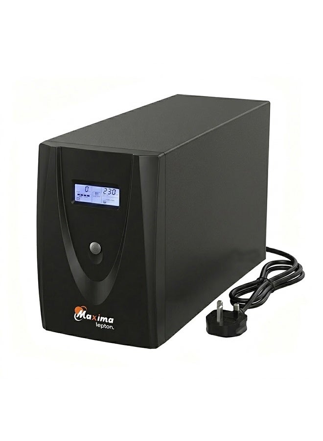 Maxima Solar Maxima UPS Lepton 3KVA Without Battery | Supports External Battery Bank | Online UPS for Home, Office & Commercial Backup - Image 1