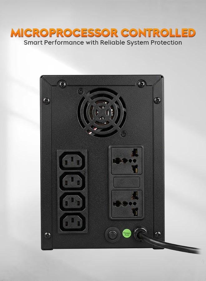 Maxima Solar Maxima UPS Lepton 3KVA Without Battery | Supports External Battery Bank | Online UPS for Home, Office & Commercial Backup - Image 3